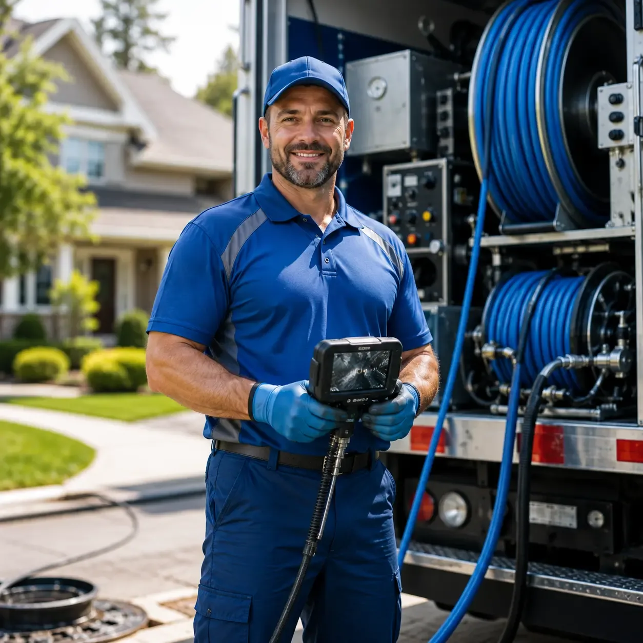 Local outdoor drain cleaning specialists in Lemoore, CA